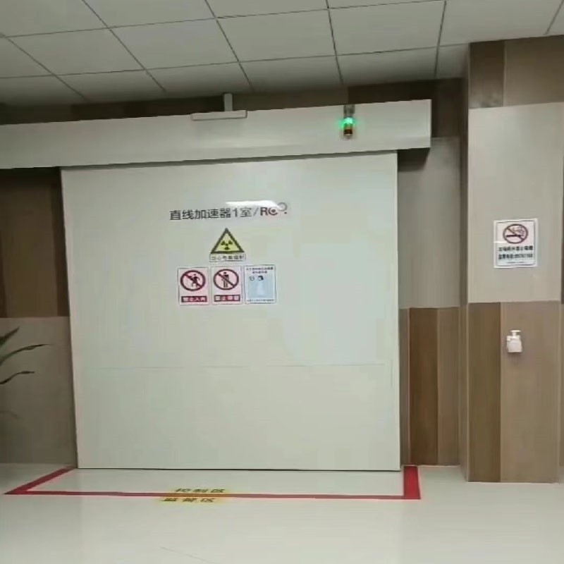 白银对开铅门